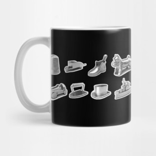 Monopoly Pieces Mug