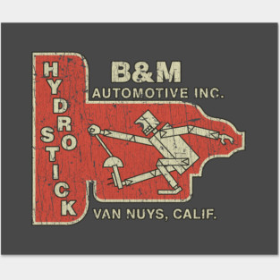 B&M Hydro Stick 1961 Posters and Art