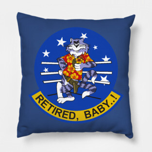 Tomcat Retired Pillow