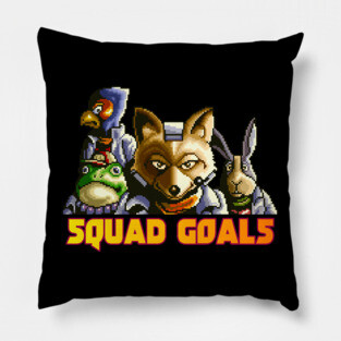Star Fox - Squad Goals Pillow