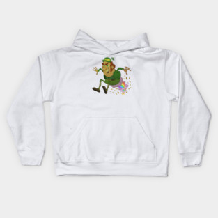 Evil Leprechaun Kids Hoodie