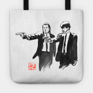 pulp fiction Tote