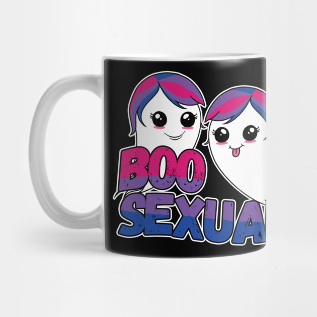 BooSexual Halloween Ghost BiSexual Cute Boo Ghosts Bi Sexual by belownormal