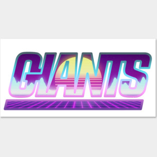 Vaporwave Giants Posters and Art