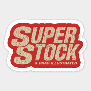 Super Stock & Drag Illustrated 1964 Sticker
