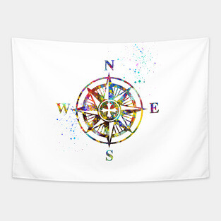 Compass Tapestry
