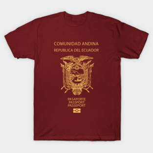 Ecuador passport T-Shirt