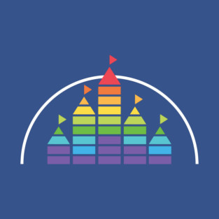 Castle (White Rainbow) T-Shirt