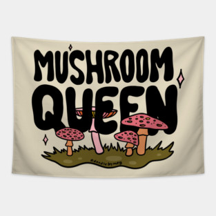 Mushroom Queen Tapestry
