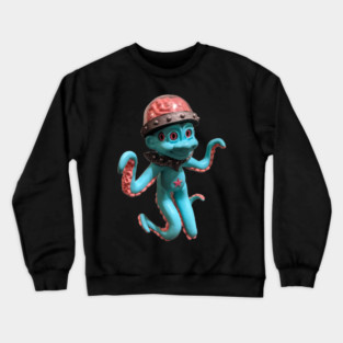 Alien Overlord Troll Crewneck Sweatshirt