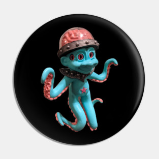 Alien Overlord Troll Pin