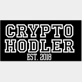 Crypto Hodler Posters and Art