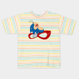 Sonic Fast Asleep Kids T-Shirt