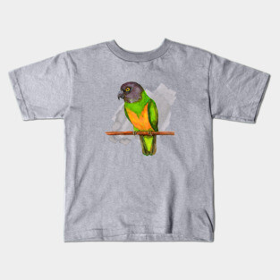 Senegal parrot watercolor Kids T-Shirt