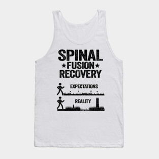 Bionic Spine Surgery Lumber Spinal Fusion Back Recovery Tank Top