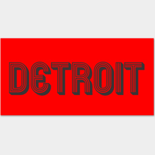 Detroit Posters and Art