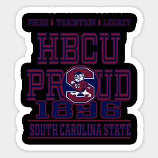South Carolina State 1896 University Apparel Sticker