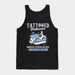 Tattooed Bookworm Tank Top
