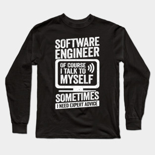 Funny Programming Software Engineer Gift Long Sleeve T-Shirt
