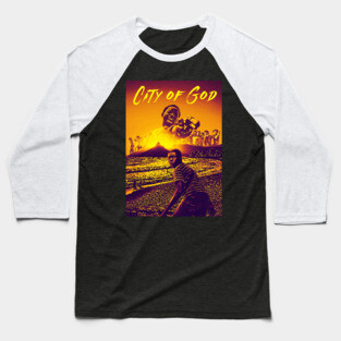 City of God Baseball T-Shirt