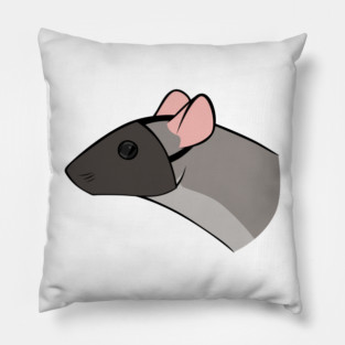 Don't be a Plague Rat Pillow