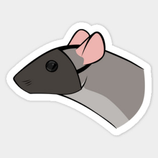 Don't be a Plague Rat Sticker