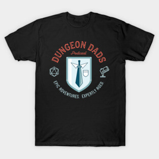Dungeon Dads Logo (dark) T-Shirt