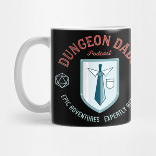 Dungeon Dads Logo (dark) Mug