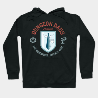Dungeon Dads Logo (dark) Hoodie
