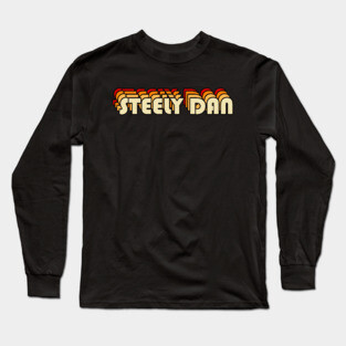 Retro Steely dan Long Sleeve T-Shirt