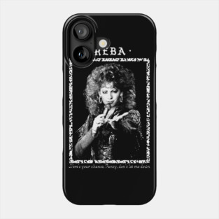 Reba / Fancy \ Vintage Faded Style Fan Design Phone Case
