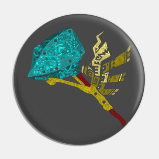 Monster hunter Hammer Pin