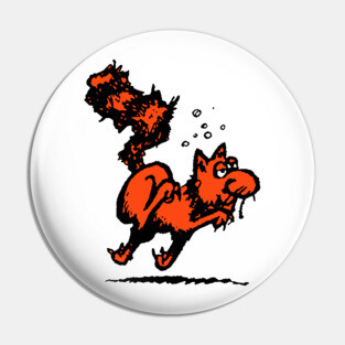 Fat Freddy's Cat Pin