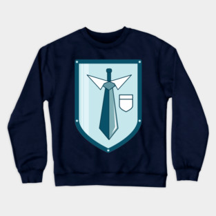 Shield and Tie Crewneck Sweatshirt
