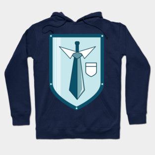 Shield and Tie Hoodie