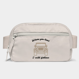 Where you lead, I will follow Bag