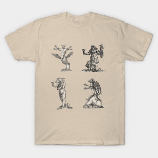 Strange Medieval Monsters T-Shirt