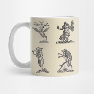 Strange Medieval Monsters Mug