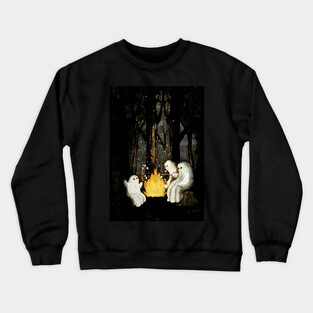 Marshmallows and ghost stories Crewneck Sweatshirt
