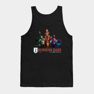 Dungeon Dads Group Portrait Tank Top