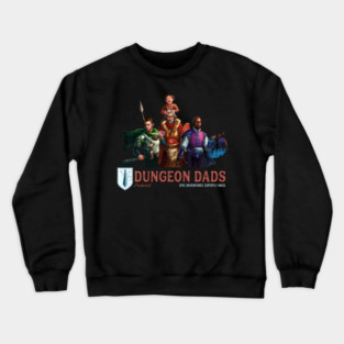 Dungeon Dads Group Portrait Crewneck Sweatshirt