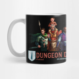 Dungeon Dads Group Portrait Mug