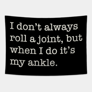 Rolled Joint Tapestry