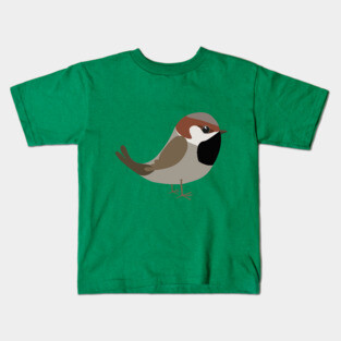 Cute sparrow Kids T-Shirt