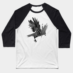 crow Baseball T-Shirt