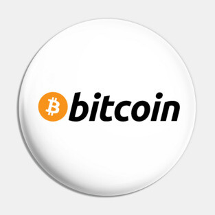 Bitcoin logo full Pin