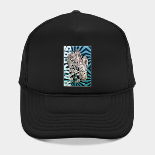 Oakland Raiders Mural – Treatment X1 Hat