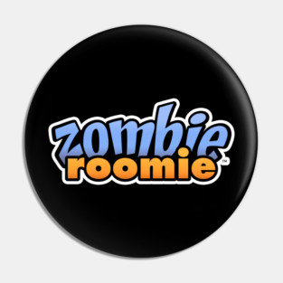 Zombie Roomie logo Pin