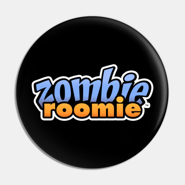 Zombie Roomie logo Pin by John Wigger