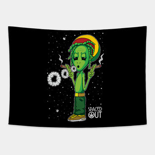 Stoner Alien Tapestry